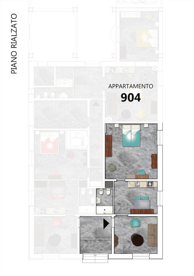 Apartmán Palazzo Novecento Margherita Di Savoia Exteriér fotografie